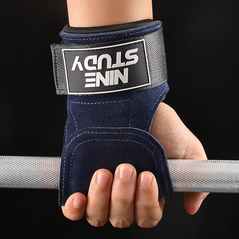 New Leather Gym Gloves Pull-up - Crossfit G 评论和价格