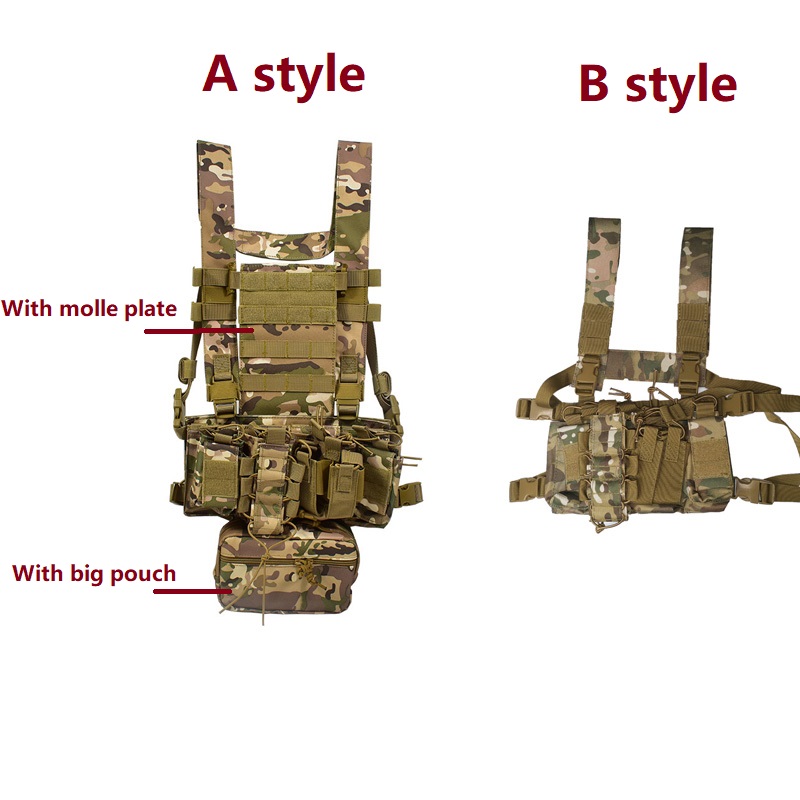 D3CR Chest Rig Vest Multicam B - Gear For Crossfit 评论和价格