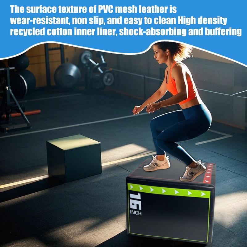 Plyometric Jump Box Shockproof - Box Jump Plyo 评论和价格