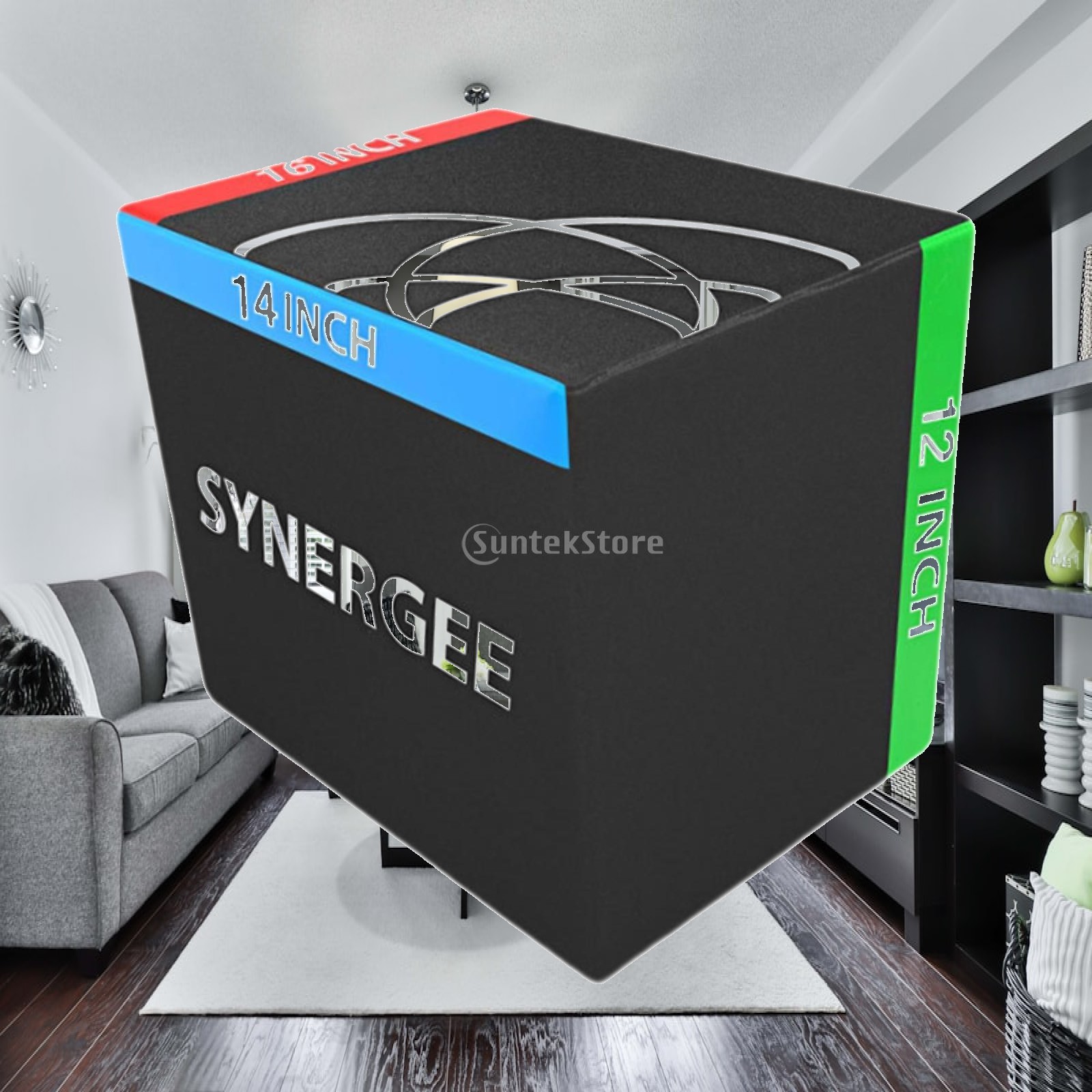 Plyometric Jump Box Home Gym F - Box Jump Plyo 评论和价格
