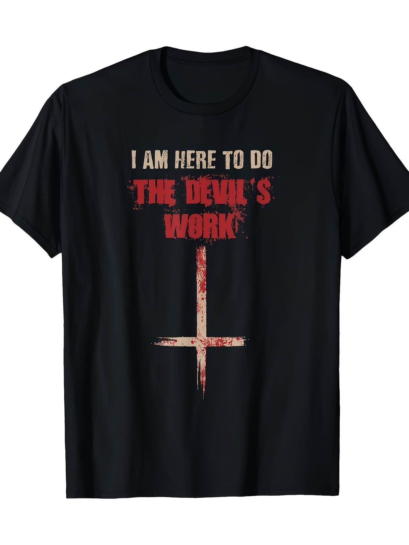 Men's Satanism T-Shirt- Bold R - Crossfit Event 评论和价格