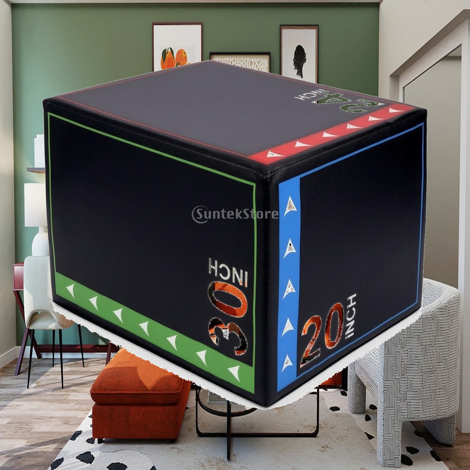 Soft Plyo Jump Box Shock-Absor - Box Jump Plyo 评论和价格