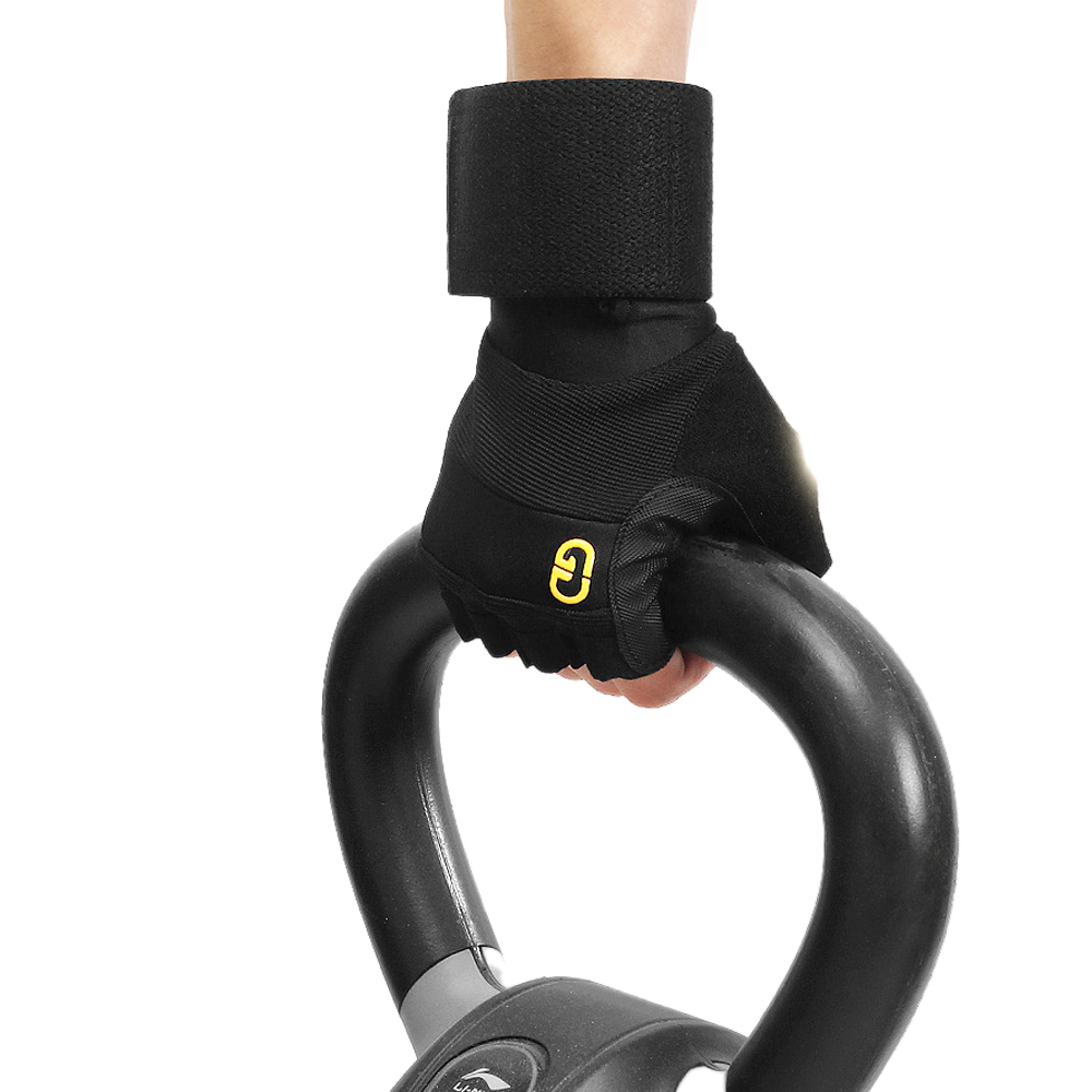 1Pair Workout Gloves with Wris - Crossfit Full Gear 评论和价格