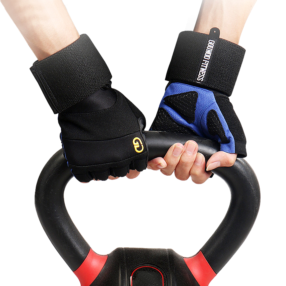 1Pair Workout Gloves with Wris - Crossfit Full Gear 评论和价格